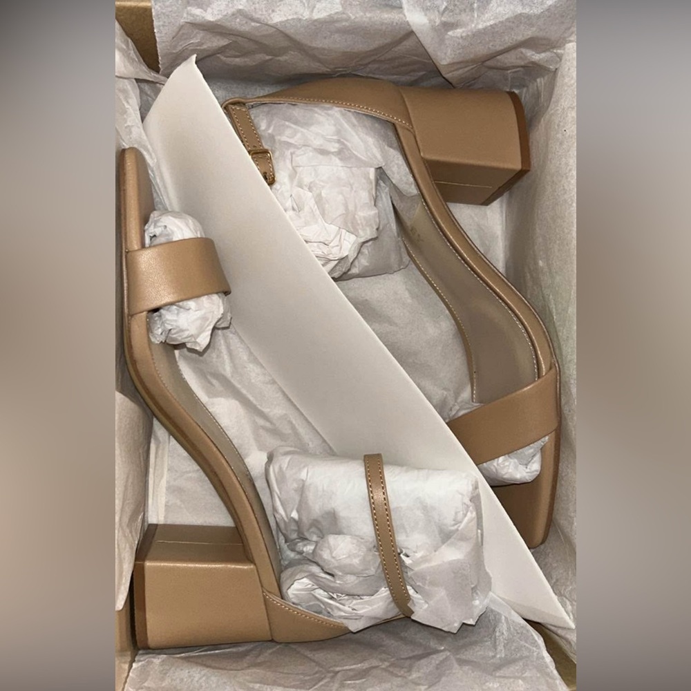 Birdy Grey “Natalie” Tan Women's Heels